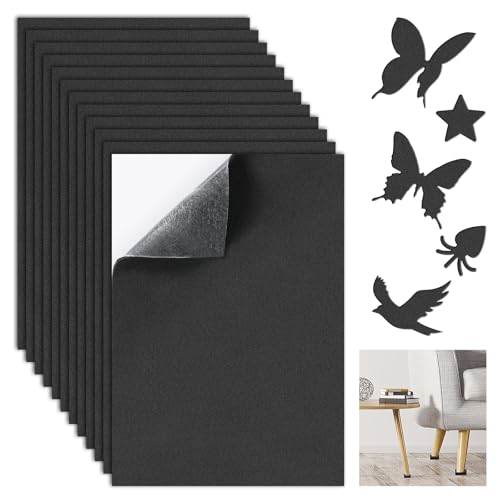 FICOFISE 12 Stück Moosgummi Selbstklebend, 210x300x1mm/3mm Schaumstoff Selbstklebend Schneidbar, EVA Selbstklebende Schaumstoffplatte, Rutschfeste Moosgummi Platten, für Möbel DIY-Projekte Verzierung FICOFISE 12 Stück Moosgummi Selbstklebend, 210x300x1mm/3mm Schaumstoff Selbstklebend Schneidbar, EVA Selbstklebende Schaumstoffplatte, Rutschfeste Moosgummi Platten, für Möbel DIY-Projekte Verzierung von FICOFISE