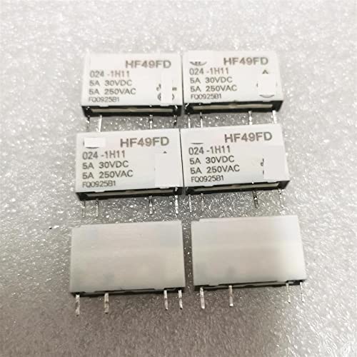 FIDEMM 10 Stück Leistungsrelais Hf49fd-005-1h11 Hf49fd 012-1h11 Hf49fd 024-1h11 Hf49fd 012 1h11 HF49FD 024-1H21GFL 5V 12V 24V FIDEMM 10 Stück Leistungsrelais Hf49fd-005-1h11 Hf49fd 012-1h11 Hf49fd 024-1h11 Hf49fd 012 1h11 HF49FD 024-1H21GFL 5V 12V 24V von FIDEMM
