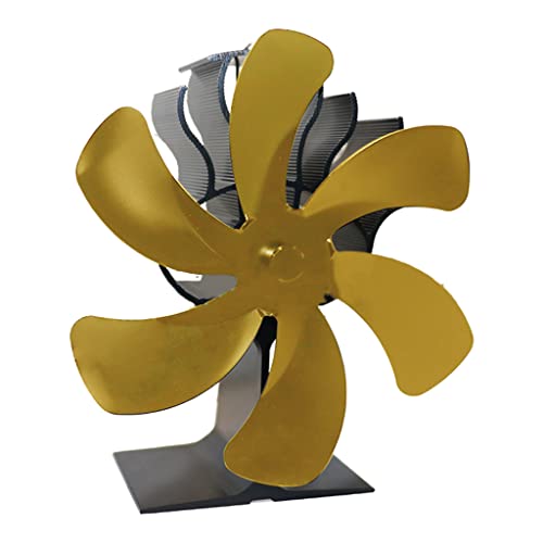 6 Herd Ventilator Home Fan Effizient Wärmeverteilung Leise Holzofenventilator Klein 6 Herd Ventilator Home Fan Effizient Wärmeverteilung Leise Holzofenventilator Klein von FIEBLH