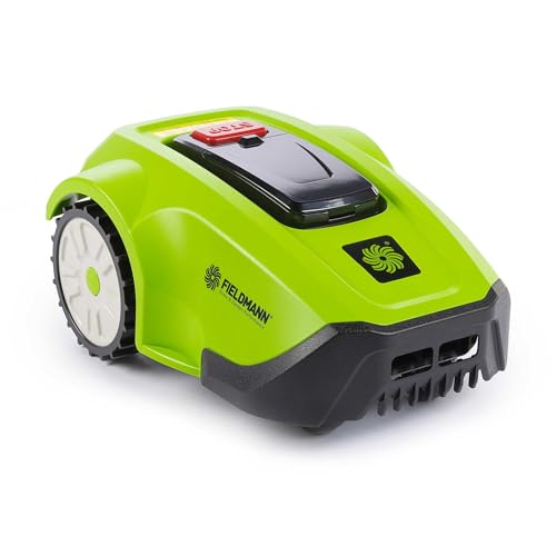 Mähroboter 600m² - 20V 2Ah Li-Ion Akku, Breite 17cm, einstellbare Höhe (3/4/5cm), intelligente Programmierung, Regensensor, Kantenschnitt, mehrere Zonen, LCD-Bildschirm Mähroboter 600m² - 20V 2Ah Li-Ion Akku, Breite 17cm, einstellbare Höhe (3/4/5cm), intelligente Programmierung, Regensensor, Kantenschnitt, mehrere Zonen, LCD-Bildschirm von FIELDMANN
