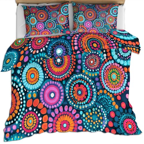 FIEMAR Abstrakte Bettwäsche Sets mit Kissenbezügen Farbenfroher Bettbezüge 240 X 220 cm Geometrischer Bettbezug Lustige Bettdeckenbezüge Weicher Mikrofaser Bettbezug Mehrfarbig FIEMAR Abstrakte Bettwäsche Sets mit Kissenbezügen Farbenfroher Bettbezüge 240 X 220 cm Geometrischer Bettbezug Lustige Bettdeckenbezüge Weicher Mikrofaser Bettbezug Mehrfarbig von FIEMAR