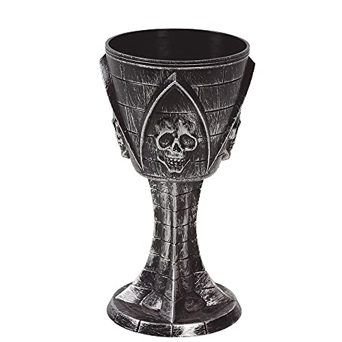 FIESTAS GUIRCA Schwarzer Kaliber mit Totenkopf, 19 cm von FIESTAS GUIRCA