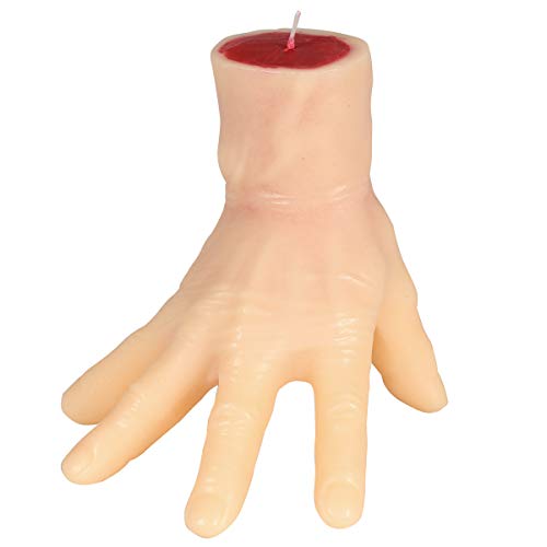 Halloween Kerze als abgetrennte Hand Horror Party Dekoration Hexen Geister 16 cm Halloween Kerze als abgetrennte Hand Horror Party Dekoration Hexen Geister 16 cm von FIESTAS GUIRCA