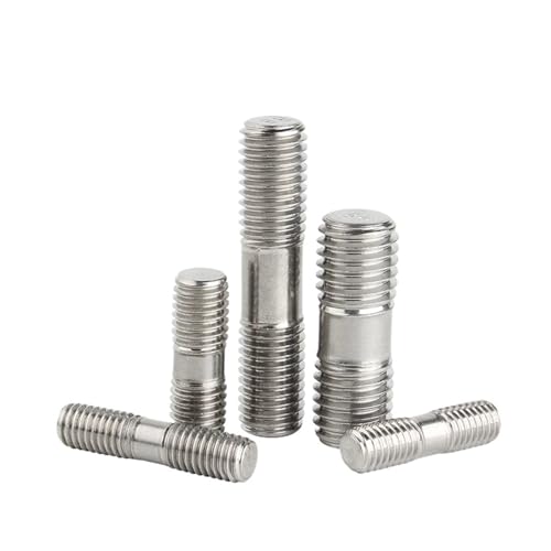 304 Stainless Steel Double-Ended Studs M3-M16 - Industrial Threaded Rods(65mm M16 1pcs) von FIEYYU