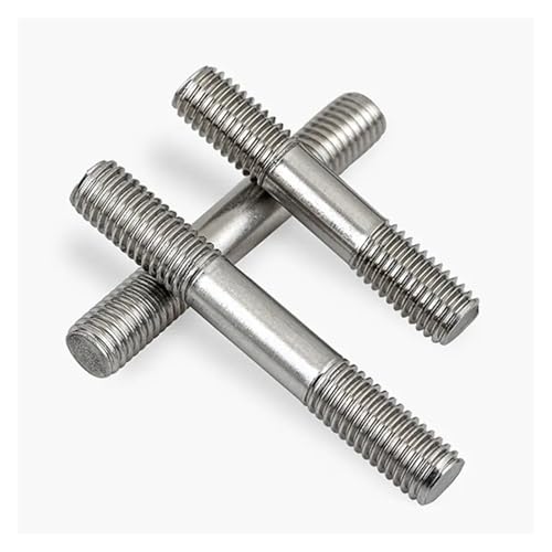 Doppelseitige Stehbolzen aus Edelstahl 304 M3-M10 | 20-200 mm for den industriellen Einsatz(120mm M6 2pcs) von FIEYYU