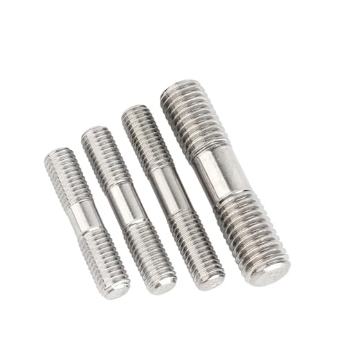 M3 M4 M5 Double Ended Threaded Rod - 304 Stainless Steel Headless Stud Bolts for Woodworking and Industrial Use(M5x80mm 5pcs) von FIEYYU