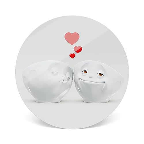 FIFTYEIGHT PRODUCTS/Topfuntersetzer „Das süsse Leben“ (Ø 18,8 cm, weiß, Made in Germany) von FIFTYEIGHT PRODUCTS