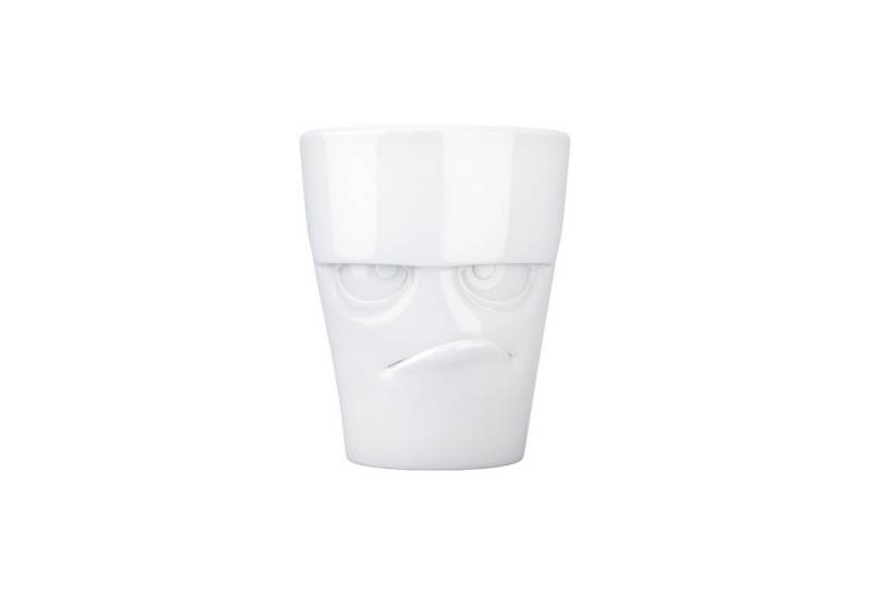 FIFTYEIGHT PRODUCTS Becher Henkelbecher 350 ml, Kaffeebecher Teebecher Kakaobecher, Hartporzellan Hotelqualität, spülmaschinenfest und mikrowellengeeignet, 100% Made in Germany von FIFTYEIGHT PRODUCTS