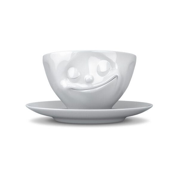 FIFTYEIGHT PRODUCTS Dreidimensionale glückliche Porzellan Tasse FIFTYEIGHT PRODUCTS Dreidimensionale glückliche Porzellan Tasse von FIFTYEIGHT PRODUCTS