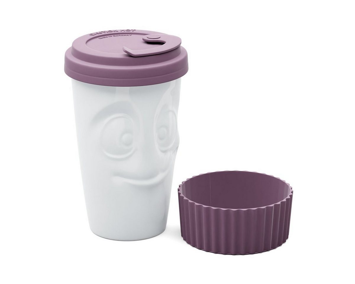FIFTYEIGHT PRODUCTS Frühstücks-Geschirrset TV Tasse Kaffeebecher 02 To Go Lecker Weinbeere FIFTYEIGHT PRODUCTS Frühstücks-Geschirrset TV Tasse Kaffeebecher 02 To Go Lecker Weinbeere von FIFTYEIGHT PRODUCTS