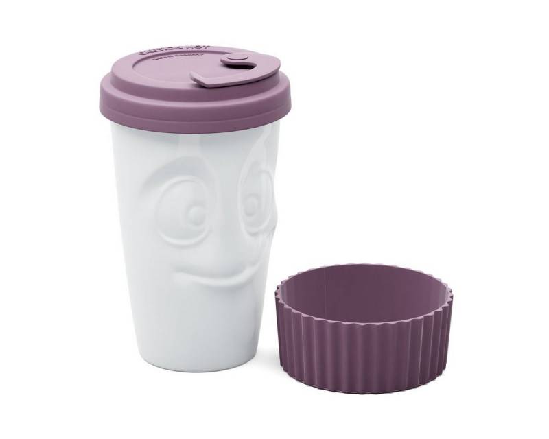 FIFTYEIGHT PRODUCTS Frühstücks-Geschirrset TV Tasse Kaffeebecher 02 To Go Lecker Weinbeere FIFTYEIGHT PRODUCTS Frühstücks-Geschirrset TV Tasse Kaffeebecher 02 To Go Lecker Weinbeere von FIFTYEIGHT PRODUCTS