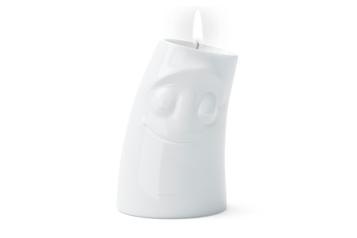 FIFTYEIGHT PRODUCTS Frühstücks-Geschirrset TV Tasse Kerzenschmusie 80 Verschmust Kerzenhalter groß, TV Tasse Kerzenschmusie 80 verschmust Kerzenhalter groß von FIFTYEIGHT PRODUCTS