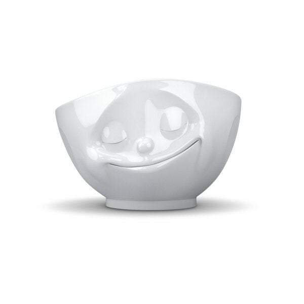 FIFTYEIGHT PRODUCTS Glückliche weiße TV Tasse  500ml von FIFTYEIGHT PRODUCTS