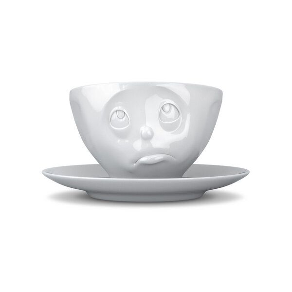 FIFTYEIGHT PRODUCTS Kaffeetasse aus Hartporzellan "Och Bitte" von FIFTYEIGHT PRODUCTS