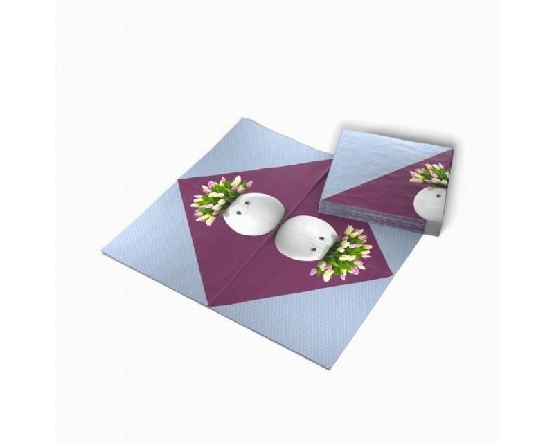 FIFTYEIGHT PRODUCTS Papierserviette Servietten Floral Pokal von FIFTYEIGHT PRODUCTS