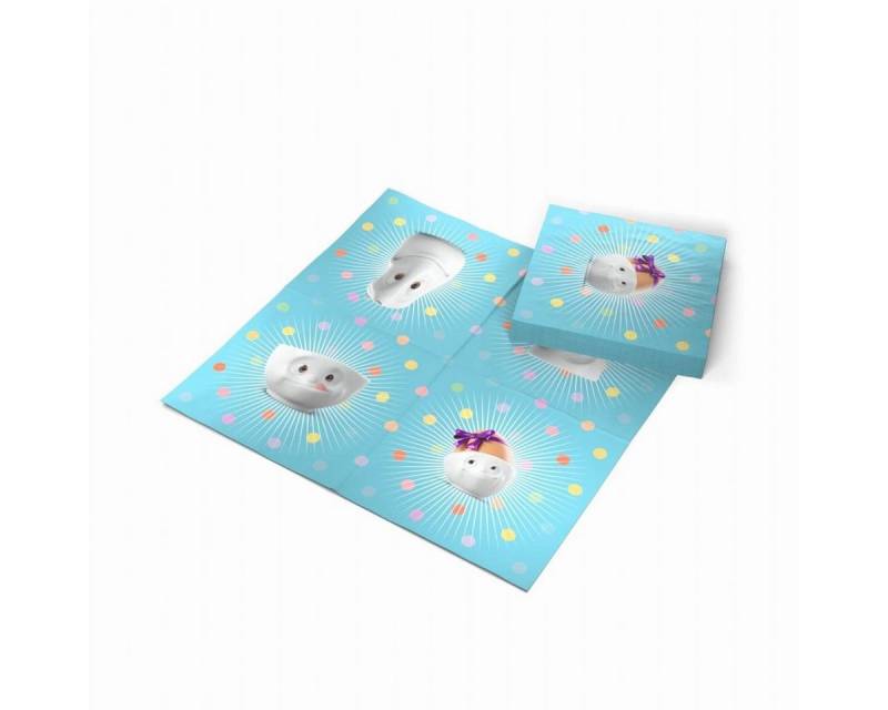 FIFTYEIGHT PRODUCTS Papierserviette Servietten Kinner Geburtstag (Blau) von FIFTYEIGHT PRODUCTS