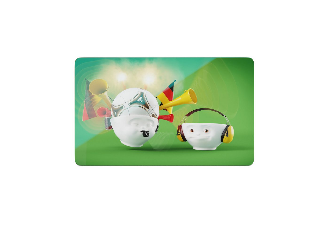 FIFTYEIGHT PRODUCTS Schneidebrett Frühstücksbrettchen Fun-Fare FIFTYEIGHT PRODUCTS Schneidebrett Frühstücksbrettchen Fun-Fare von FIFTYEIGHT PRODUCTS