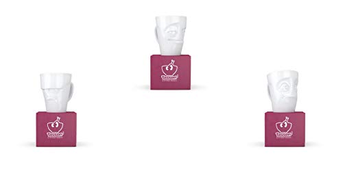FIFTYEIGHT PRODUCTS TV Tassen Henkelbecher 3-er Set :Grummelig, Verschmitzt & Verdutzt je 350ml von FIFTYEIGHT PRODUCTS