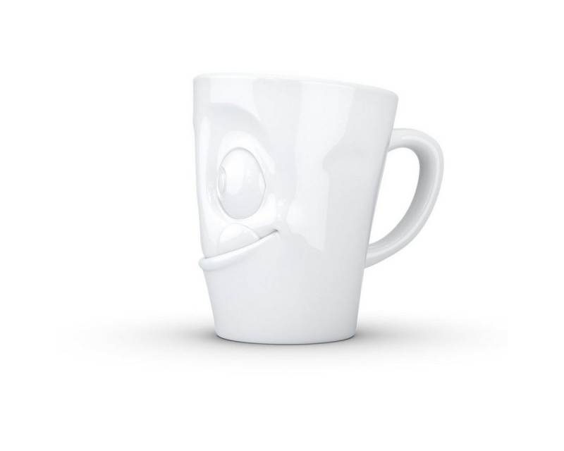 FIFTYEIGHT PRODUCTS Frühstücks-Geschirrset TV Tasse Kaffeebecher 86 Henkelbecher Lecker weiß, TV Tasse Kaffeebecher 86 Henkelbecher Lecker weiß von FIFTYEIGHT PRODUCTS
