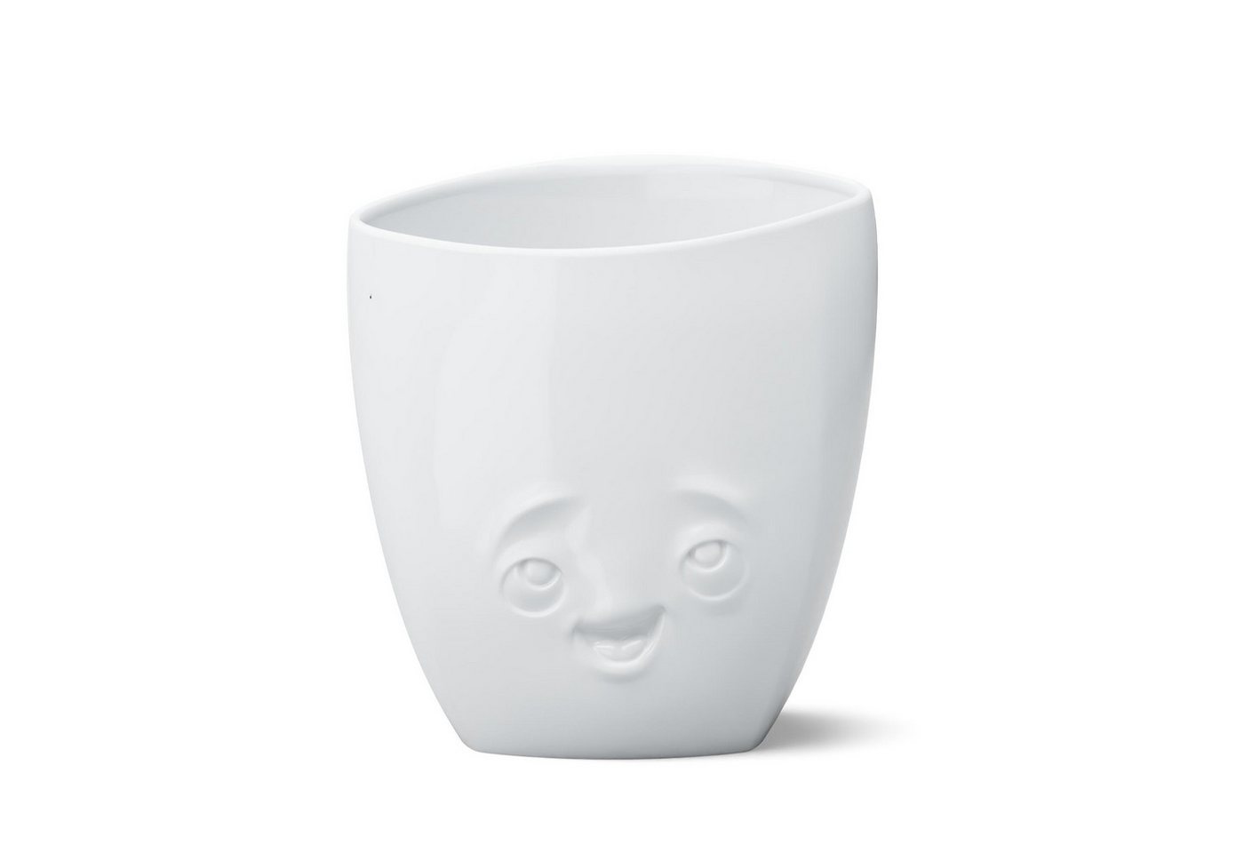 FIFTYEIGHT PRODUCTS Tischvase Vase Entzückt in weiß, Porzellan Tischvase von FIFTYEIGHT PRODUCTS