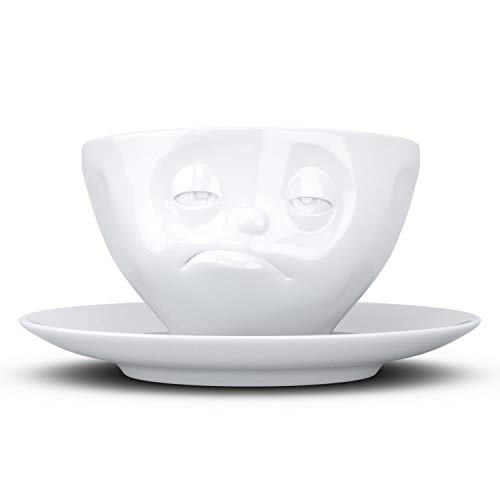 FIFTYEIGHT PRODUCTS / Tassen / Kaffeetasse „Verpennt“ (Porzellan, 200 ml, weiß, Made in Germany) von FIFTYEIGHT PRODUCTS