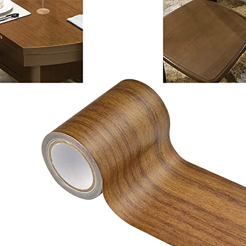 FIGFYOU 1 Rolle Selbstklebende Folie Holzkontaktpapier Möbelklebeband Möbel Boden Reparatur Klebeband Woodgrain Repair Adhensive Klebeband für Böden Tische Wände Stühle von FIGFYOU