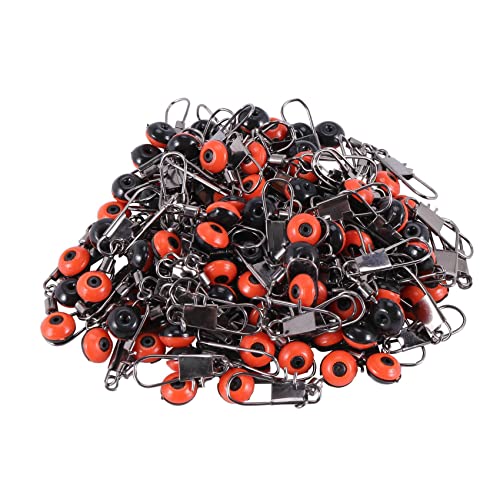 FIGGRITID 100X Schnelle Perlen Laufwirbel Wirbel Sicherheitskarabiner Posen Adapter Neu von FIGGRITID