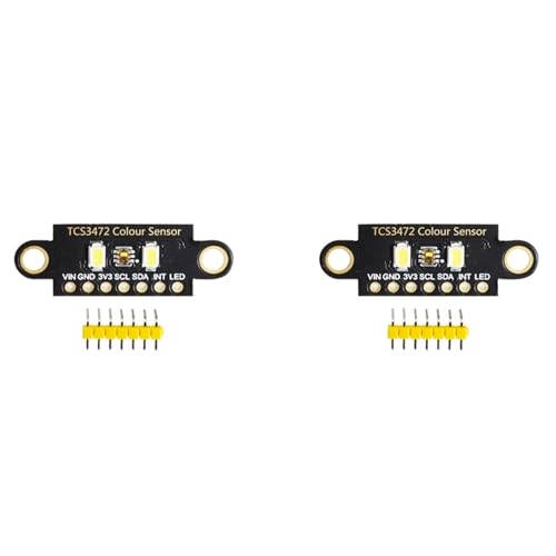 2X Farb Erkennungs Sensor TCS230 TCS3200 Farb Erkennungs Modul für Licht Sensor IIC für STM32 DC 3.3/ 5V 2X Farb Erkennungs Sensor TCS230 TCS3200 Farb Erkennungs Modul für Licht Sensor IIC für STM32 DC 3.3/ 5V von FIGGRITID