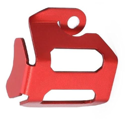 Behälterdeckel Aluminium Hinten Brems Flüssigkeit Reservoir Kappe Schutz Master Zylinder Öl Tasse Abdeckung Für Ducati Monster 937/Für Plus 2021 2022 2023 2024(Rosso) von FIGULI
