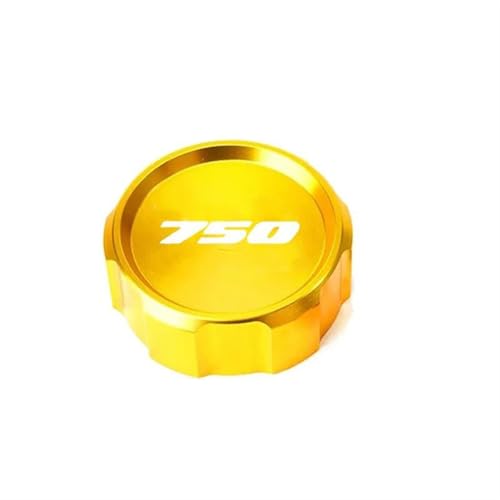 FIGULI Behälterdeckel Für Suzuki GSX-R 750 GSXR750 GSX-R750 CNC Aluminium Motorrad Zubehör Vorne Brems Flüssigkeit Reservoir Abdeckung(Gold) von FIGULI