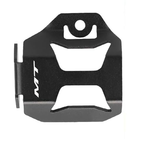 FIGULI Behälterdeckel Hinten Brems Pumpe Flüssigkeit Reservoir Kappe Guards Für Yamaha MT125 MT-125 2015 2016 2017 2018 2019 2020 2021 2022 2023 2024 Motorrad Zubehör(Nero) von FIGULI