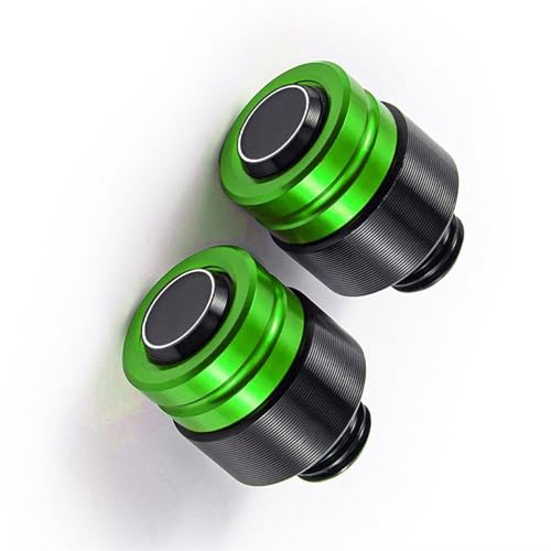 FIGULI Spiegelstopfen Motorrad Spiegel Loch Stecker Schraube Bolzen Für Kawasaki Für Vulcan S 650 VN650 2015-2022 2020 2019 2018 2017 2016 2021 Für Vulcan VN900 VN 900(Green) von FIGULI
