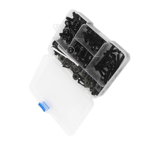 Karosserieschrauben Motorrad Verkleidung Schrauben Kit Karosserie Mutter Für Bmw R Nine T Für Scrambler E90 K100 S1000rr S1000xr S1000r Zubehör(Nero) von FIGULI