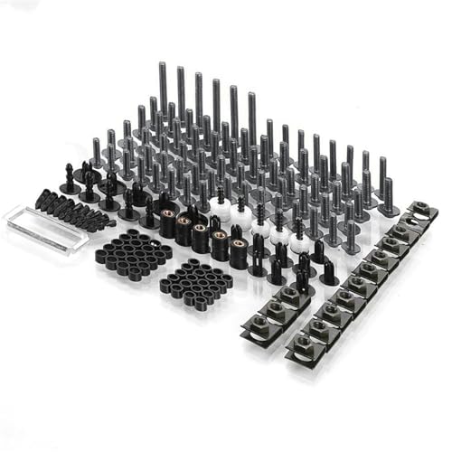Karosserieschrauben Motorrad Verkleidung Schrauben Motorrad Schrauben Für YAMAHA NMAX155 NMAX125 N MAX N-MAX 155 125 N-MAX125 N-MAX155 Körper Schrauben Muttern Zubehör(Grey) von FIGULI