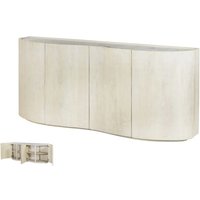 Buffet 4P. Ishaq Mango mit Marmorplatte 180X40X80 cm. 180X40X80 cm Buffet 4P. Ishaq Mango mit Marmorplatte 180X40X80 cm. 180X40X80 cm von FIJALO