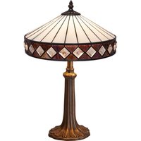 Deckenleuchte mit größerem Durchmesser 45 cm Tiffany Ilumina Serie enthält nicht die erforderliche Montage -Glühbirne von FIJALO