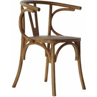 Fijalo - Elm Ratan Chair 56x50x76 Brun Elm Ratan Material Multicolor -Farbfamilienstühle und Stühle Details von FIJALO