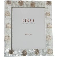 Portefoto Mutter -of -pearl 20x25cm Natural/Tan Circle ext: 27x32x1cmpour Alle Stile, um dem Haus eine Note zu verleihen Portefoto Mutter -of -pearl 20x25cm Natural/Tan Circle ext: 27x32x1cmpour Alle Stile, um dem Haus eine Note zu verleihen von FIJALO