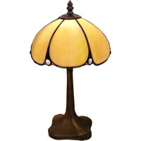 Tiffany Tischlampe mit Museum D-40 cm Serienbaumfußbirne nicht enthalten, die Baugruppe erforderte Nein von FIJALO