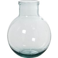 Fijalo - Vase recyceltes Glas 8L transparent ° 24x31cmpour Alle Stile, um zu Hause eine Note zu verleihen von FIJALO