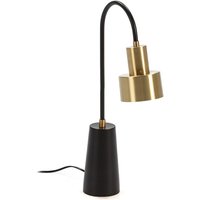 Wandleuchte 54x13x37 Gold / Black Metall Lighting / Tischlampen für alle Stile, um dem Haus eine Note zu verleihen von FIJALO