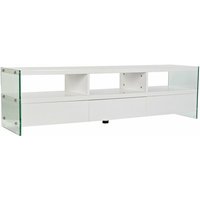 Gla tv -Möbel mdf 160x40x45 weißes Kristallmaterial mdf Multicolor -Farbfamilie -Buffets und Möbel Details von FIJALO