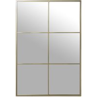 Gold Metall Mirror 80x120 cm Fenster 80x2x120cmpour alle Stile, um dem Zuhause eine Note zu verleihen von FIJALO