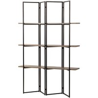 MDF Metall Vinyl Regal K/D 120X29X180 Cm von FIJALO