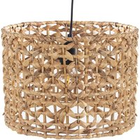 Metall-/wicker-decke +91197, 1XE27 MAX40W nicht inbegriffen °31X21CM, KABEL:80CMfür alle Stile, um dem Zuhause eine besondere Note zu verleihen von FIJALO