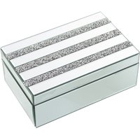 Mirror Glass Jewelry Box mit Diamanten 22x14x9cmpour alle Stile, um zu Hause eine Note zu verleihen Mirror Glass Jewelry Box mit Diamanten 22x14x9cmpour alle Stile, um zu Hause eine Note zu verleihen von FIJALO