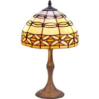 Mittlere Tischlampe in Form eines Sockels mit einem Durchmesser von 30 cm, Serie Elfenbein von FIJALO