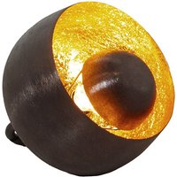 Schwarz/Gold -Metall -Tischlampe 1x27 max.25W nicht enthalten ° 21x20cmpour alle Stile, um dem Zuhause eine Note zu verleihen von FIJALO