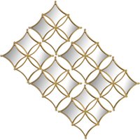 Setzen Sie 6 Melamin A/Golden Spiegel 25x25cmpour alle Stile, um zu Hause eine Note zu verleihen Setzen Sie 6 Melamin A/Golden Spiegel 25x25cmpour alle Stile, um zu Hause eine Note zu verleihen von FIJALO