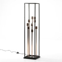 Stehleuchte 29X29X129 Metall Schwarz/Kupfer Ohne Leuchtmittel Stehleuchte 29X29X129 Metall Schwarz/Kupfer Ohne Leuchtmittel von FIJALO